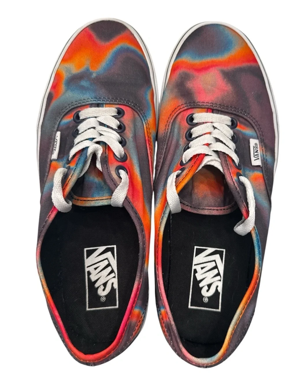 Vans Authentic Tie-Dye Multicolor Sneakers Size US Men 7 / Women 8.5